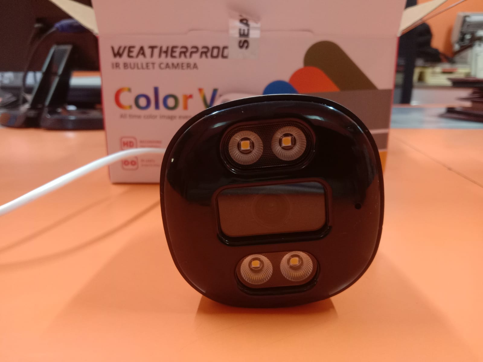 2MP HD Color Bullet Camera with Audio. 2MP HD Color Bullet Camera with Audio.