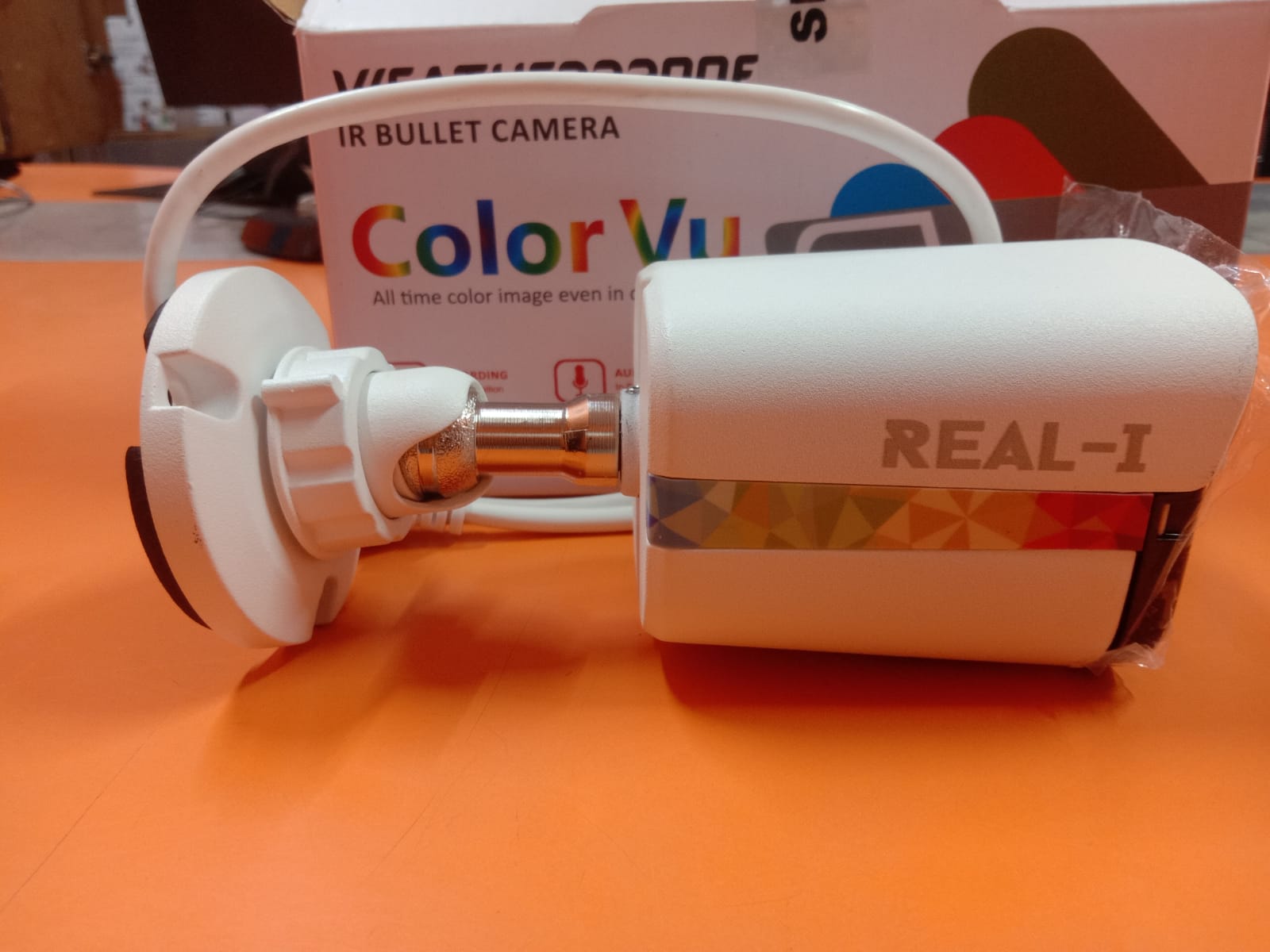 5MP IP Color Bullet Camera with Audio. 5MP IP Color Bullet Camera with Audio.